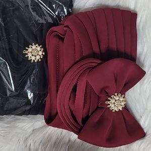 NWOT turban hair caps